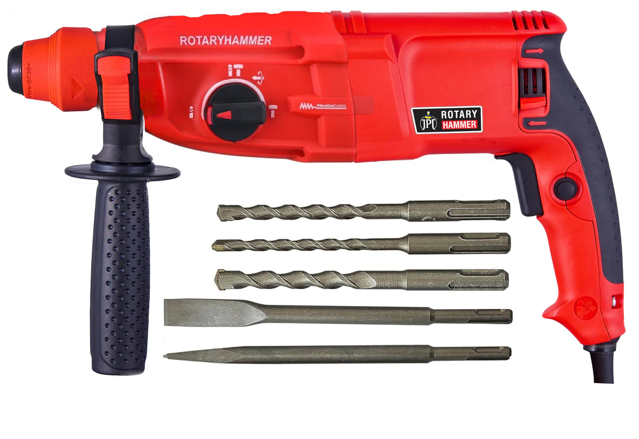 JPT 26MM 800W HEAVY DUTY CORE ROTARY HAMMER DRILL WITH CHISELING FUNCTION DRILL BIT & CHISEL INCLUDED, BLUE (B09TWKW8WF) Amazon Price History, Amazon Price Tracker