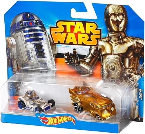 Miniatura 3 de Hot Wheels Coche de personajes de Star Wars (paquete de 2) #2