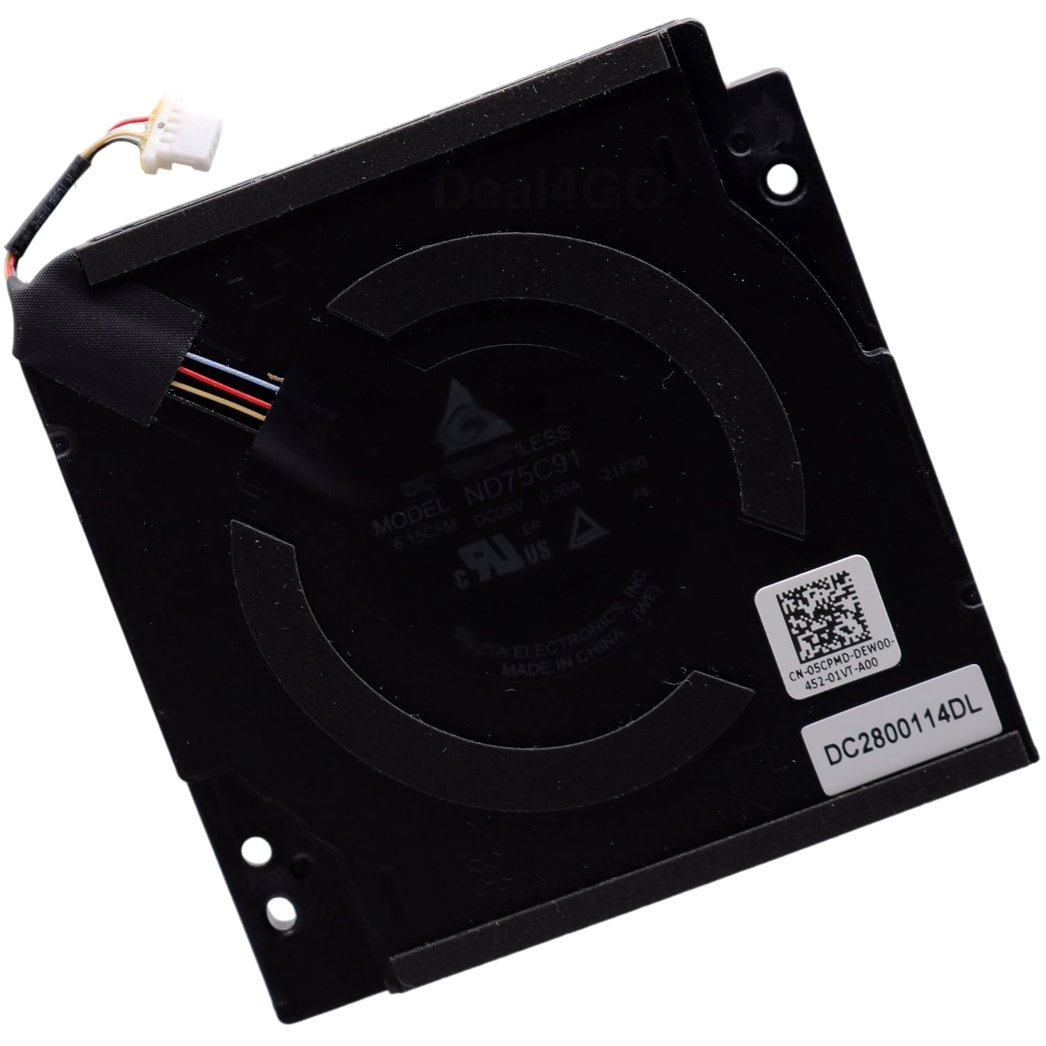 Deal4GO GPU Graphics Cooling Fan 5CPMD 05CPMD Replacement for Dell Precision 14 5470 5480 5490 Mobile Workstation
