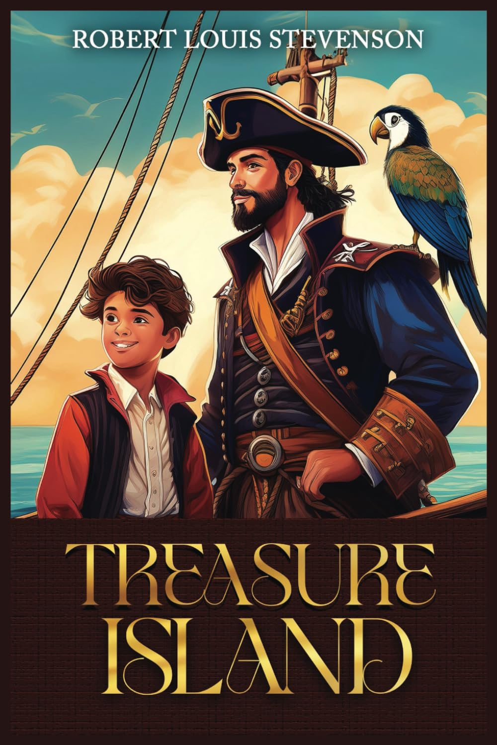 Treasure Island (Annotated): Original 1883 edition with original illustrations