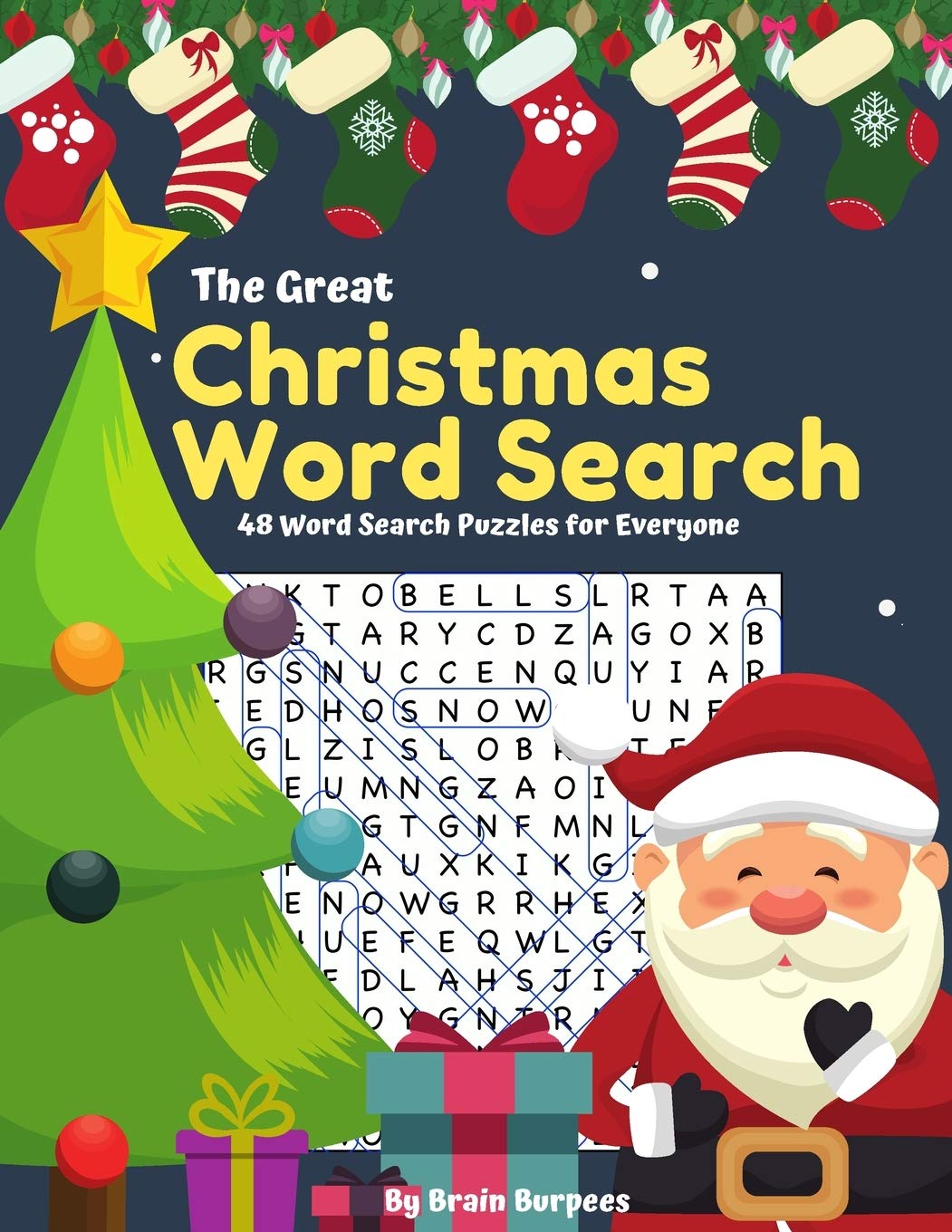 The Great Christmas Word Search: 48 Word Search Puzzles for Everyone: 3 (Holiday Word Search)