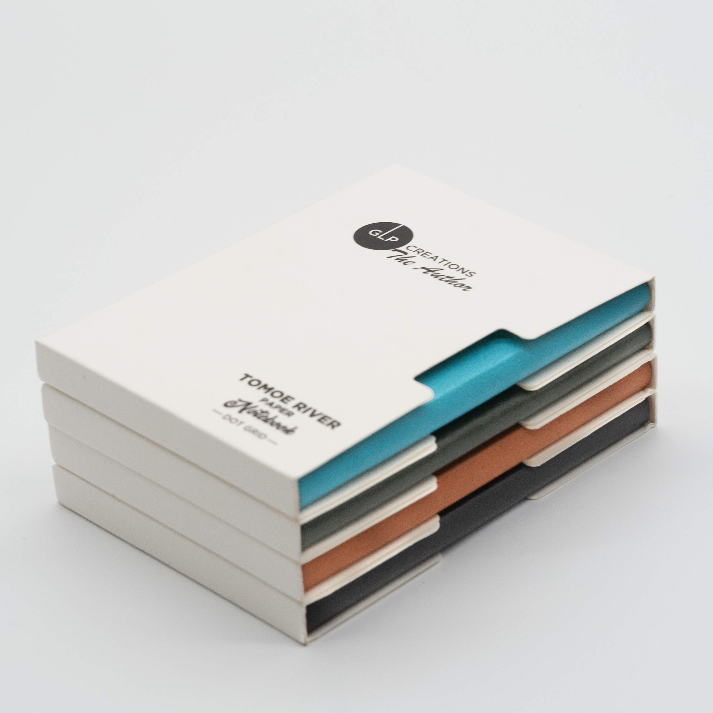 GLP Creations The Author Notebook - Large (Black Lined) Writing Pad