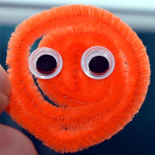 Miniatura 2 de Orange Craft - Tallos de felpilla para limpiar tuberías (200 piezas) para decoración creativa de días de festivales (0.24 x 12 pulgadas)