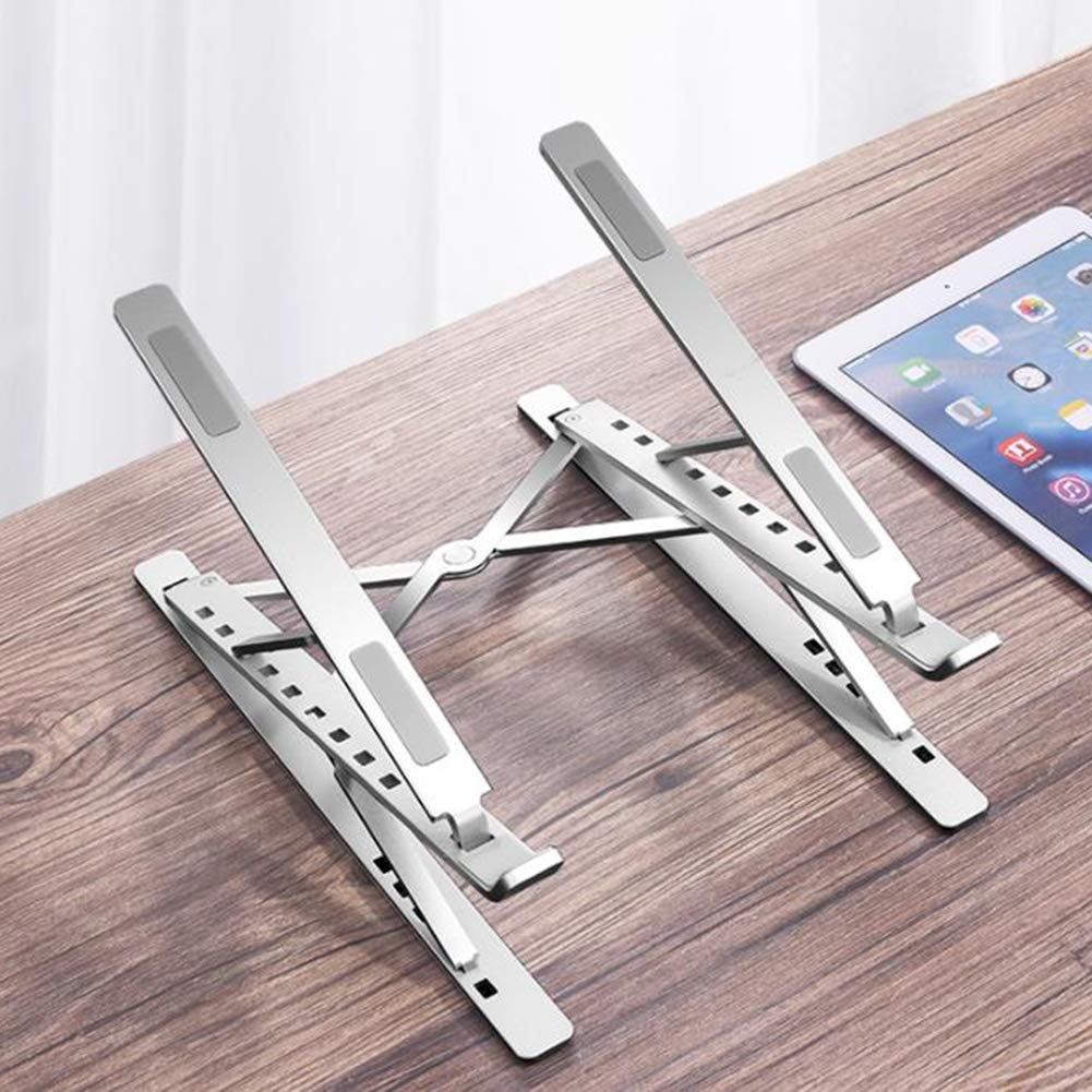 Supporto per Laptop, Supporto ergonomico Regolabile per Laptop Supporto per Monitor Portatile Pieghevole Compatibile con Tutti i Laptop, più Laptop da 11-23 Pollici
