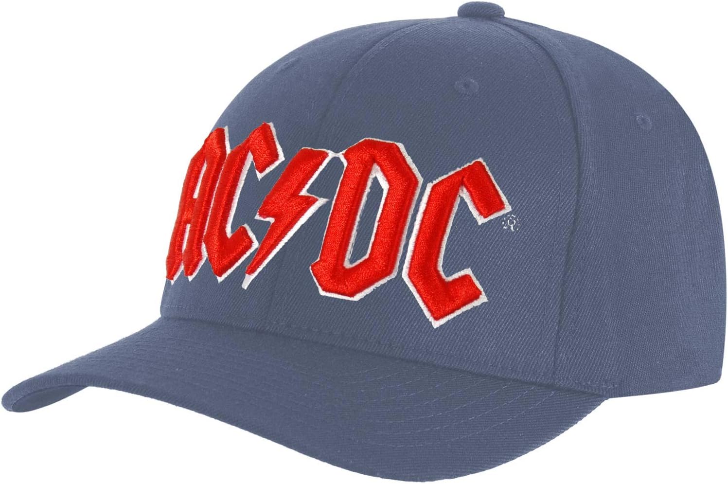 AC/DC Men's Red Logo Baseball Cap Sand