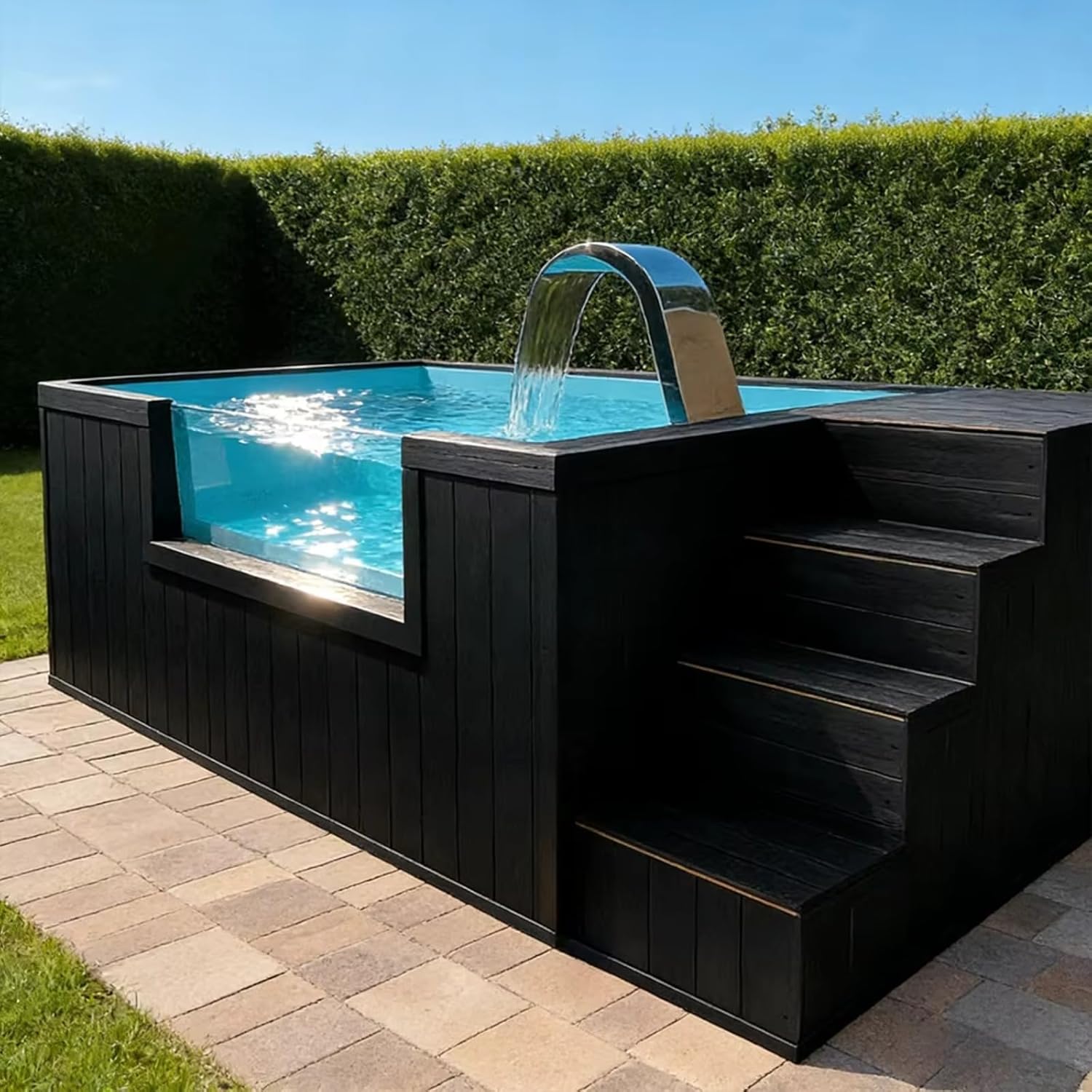 Underground Swimming Pool Acrylic Outdoor Pool Above Ground Pool for Adults for Family Fun and Relaxation
