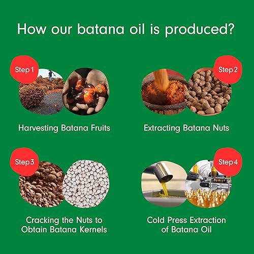 Miniatura 8 de Dersie Aceite de batana para el crecimiento del cabello crecimiento y nutrición del cabello con aplicador masajeador - Aceite de batana orgánico