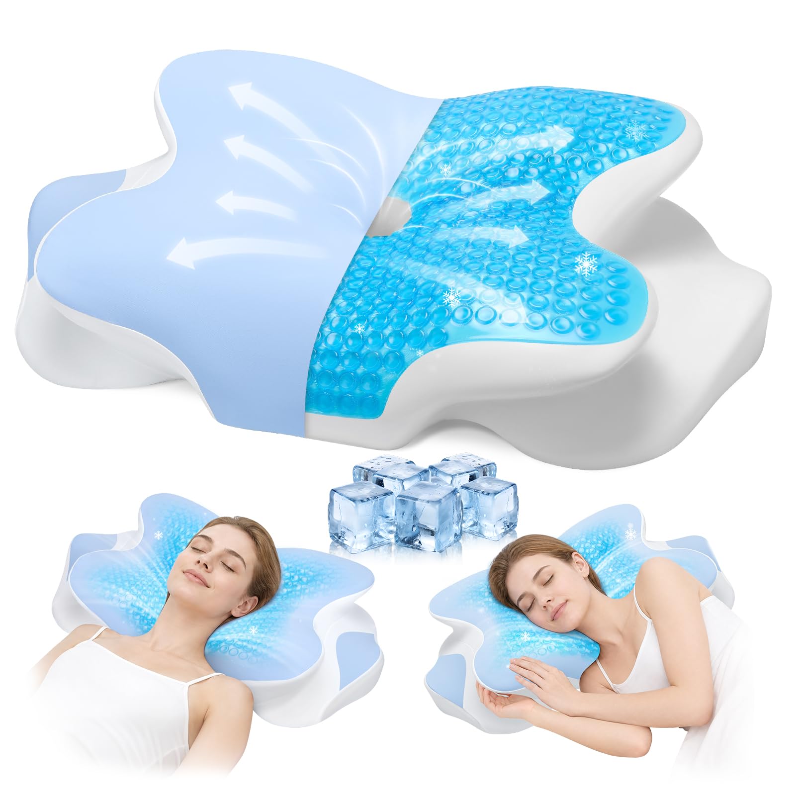 Save 40% on Wattne Cooling Gel Cervical Pillow