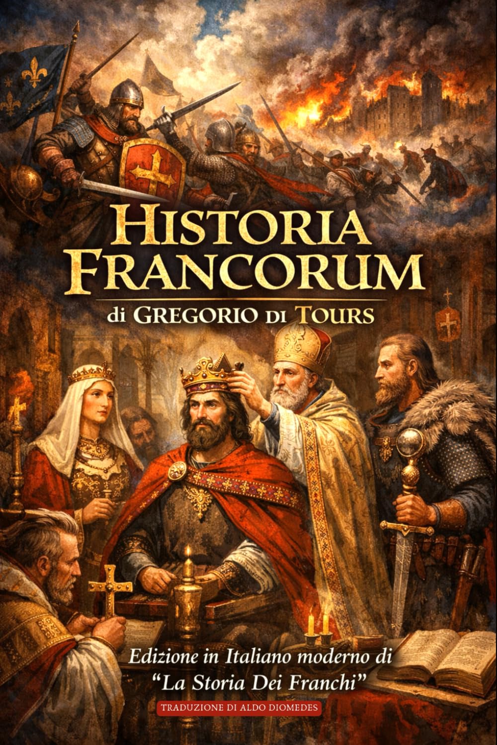 Historia Francorum: Edizione in Italiano moderno di “La Storia Dei Franchi” Cronache di Re, Santi e Assassini nella Gallia Merovingia