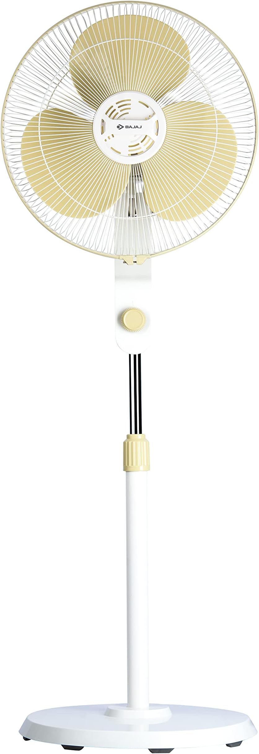 Bajaj Veloce 400 MM Pedestal Fan For Home | Air Freshener Pocket | 100% Copper Motor | High Air Delivery | 2 Yrs Warranty 【Champagne Fizz】