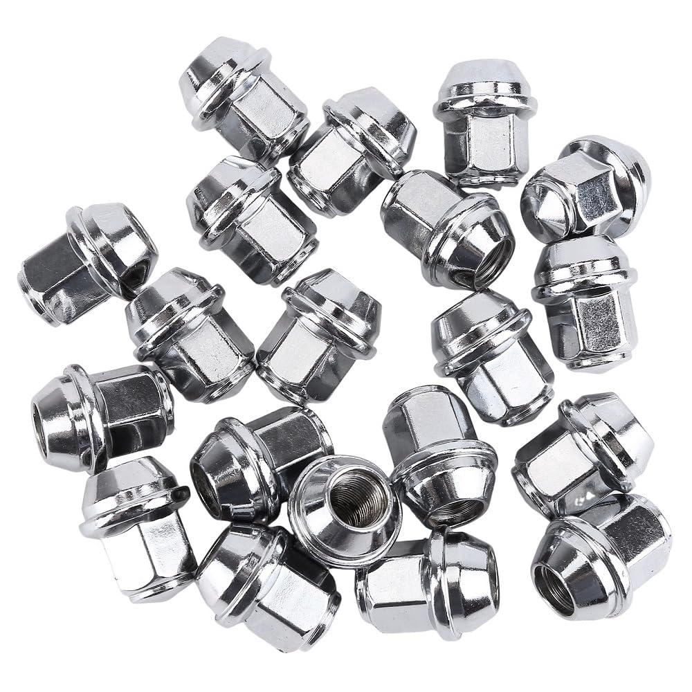 20 dadi per ruote M14 x 1,5, 21 mm, testa esagonale, in lega di acciaio, per Ford Transit Custom 2012-2020, dadi di bloccaggio per ruote