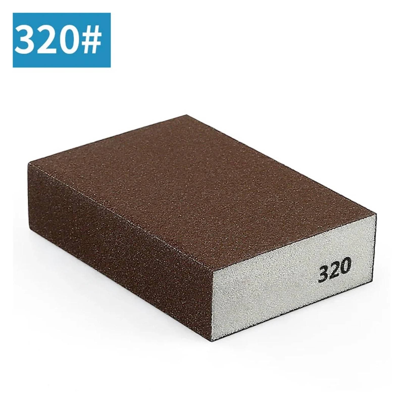 Blocchi di spugna abrasiva Grana 60 80 100 120 180 240 320 Spugna for levigatura pareti Blocco di sabbia Carta vetrata Vernice for modelli Sabbia lucida Mattoni(320)