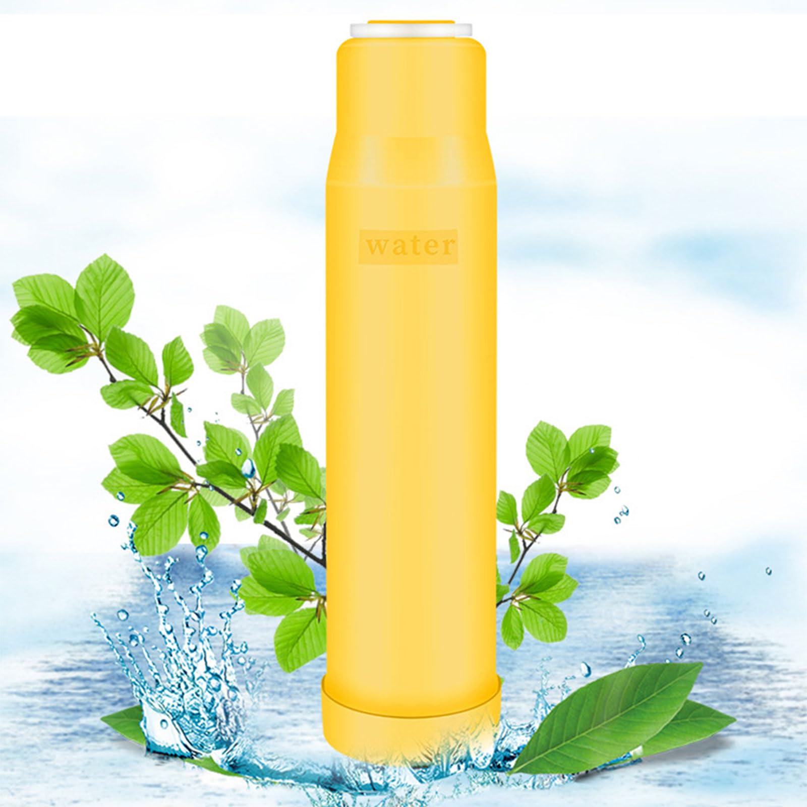 Lot de 4 filtres à eau lavables, purificateur d'eau, accessoires de purification domestique, purificateur de charbon