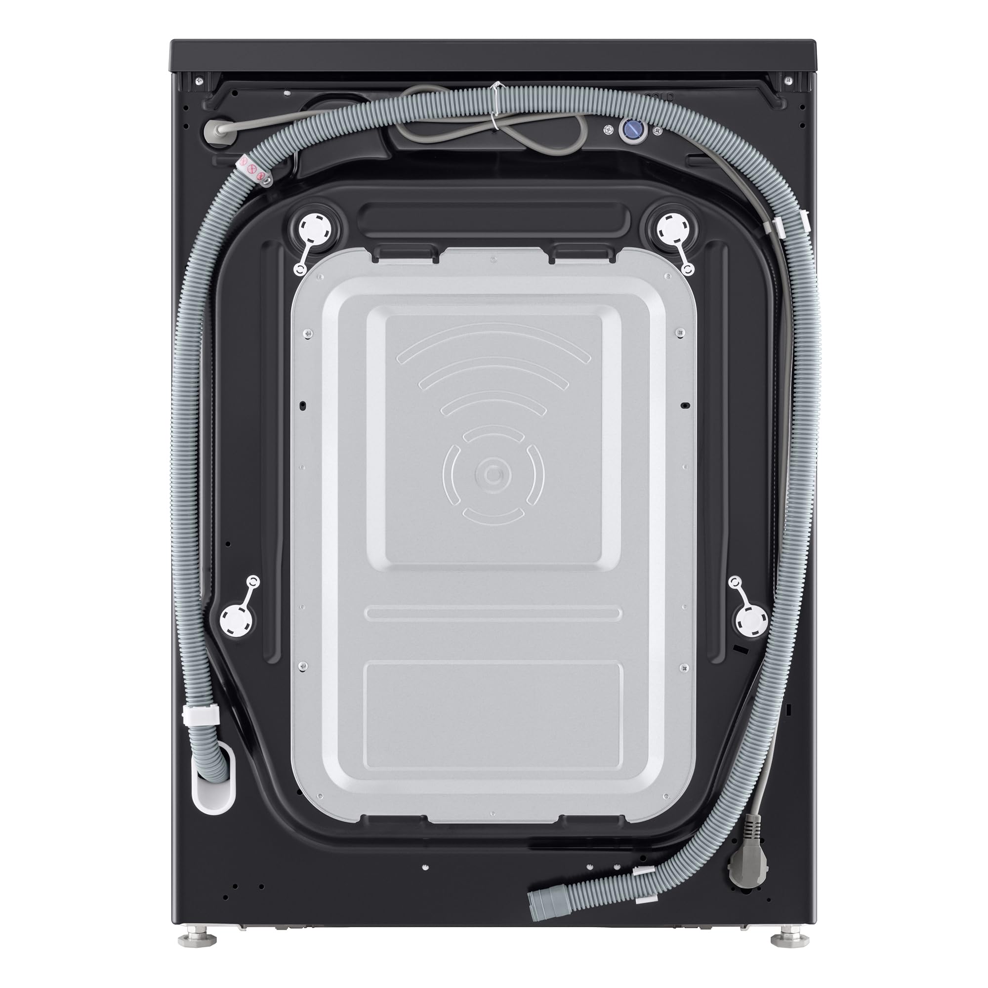LG F4WX701YB Waschmaschine (11 kg, Energieklasse A-40%, 1.400 U/Min.) mit AI Wash, TurboWash 360, Steam, ThinQ, Schwarz