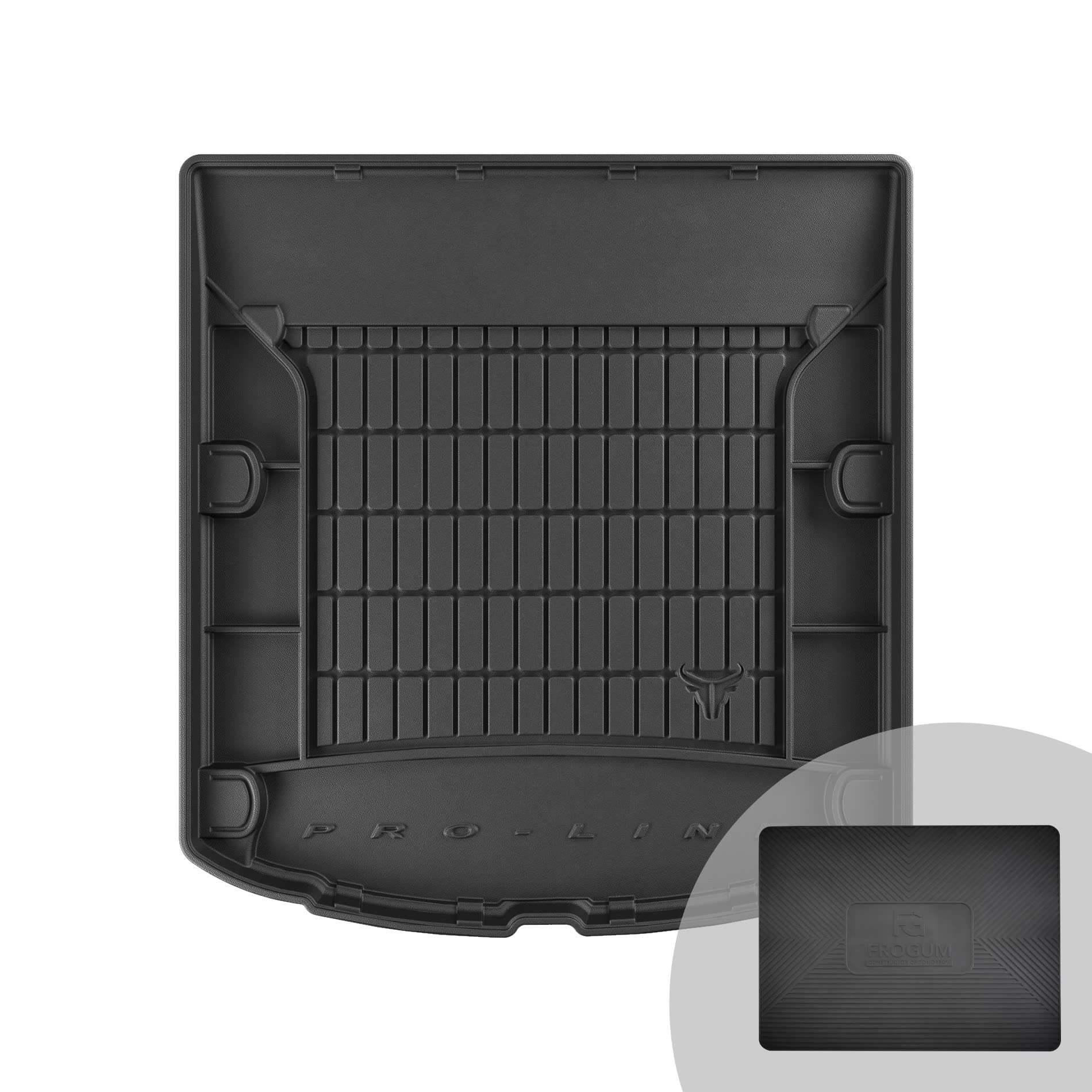 FROGUM ProLine 3D Esclusivi Tappetini Auto In Gomma E Vasca Baule Bagagliaio Su Misura Per Hyundai Tucson IV Dal 2020 | I Bordi Pi&ugrave; Alti