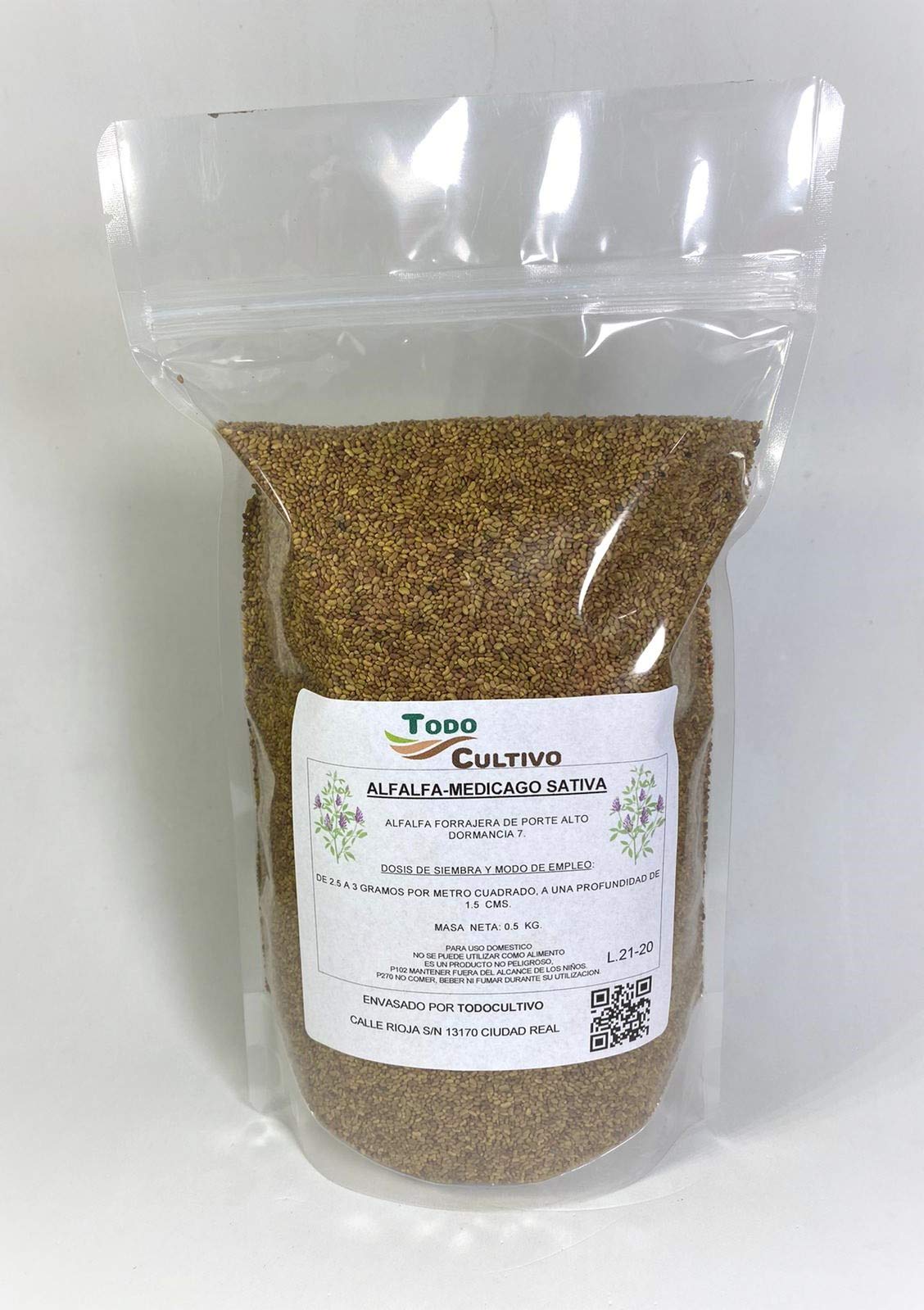 Lucerna do sadzenia w stylu śródziemnomorskim – pojemnik 0,5 kg (ważny na 150-200 metrów kwadratowych)