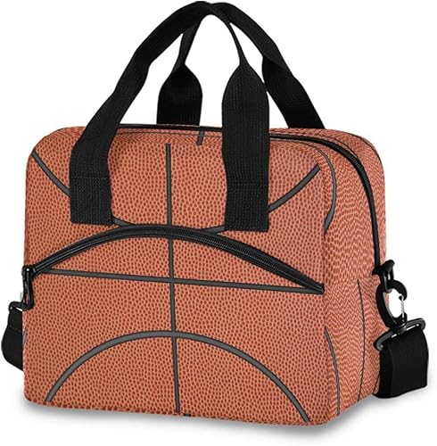 senya Lonchera térmica con aislamiento para baloncesto, para oficina, trabajo, picnic, senderismo, playa, organizador con correa ajustable para el