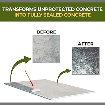 CoverTec CoverShield U140 Gloss, Heavy-Duty Gas and Oil Resistant Concrete Sealer, Hard Surface Sealer, 4 oz | Prof-Grade (2) Part Kit