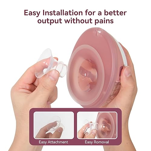 Miniatura 9 de TOVVILD Insertos de brida de 0.67 pulgadas y 0.79 pulgadas compatibles con momcozy S9 S12 S9pro S12proLansinohBellababy, reemplazo de piezas de