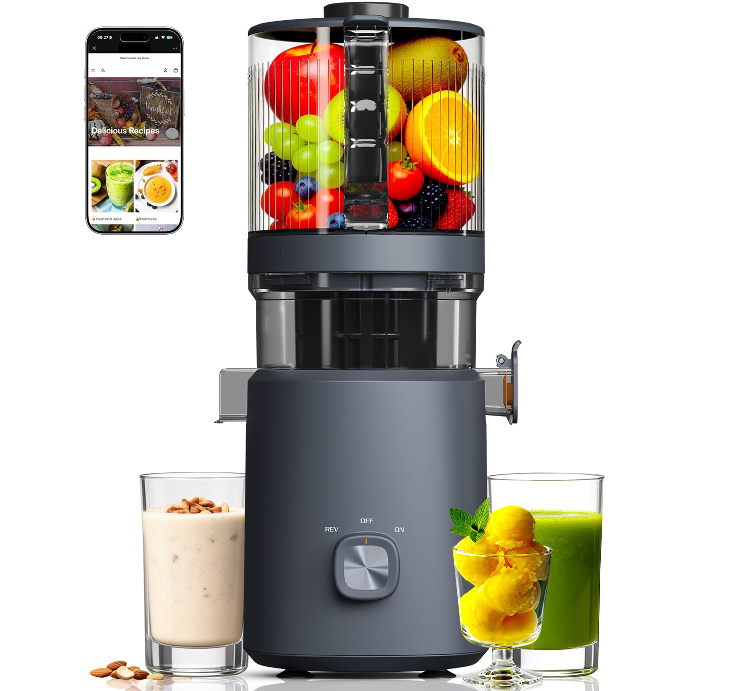 RexSoul Cold Press Juicer Machine