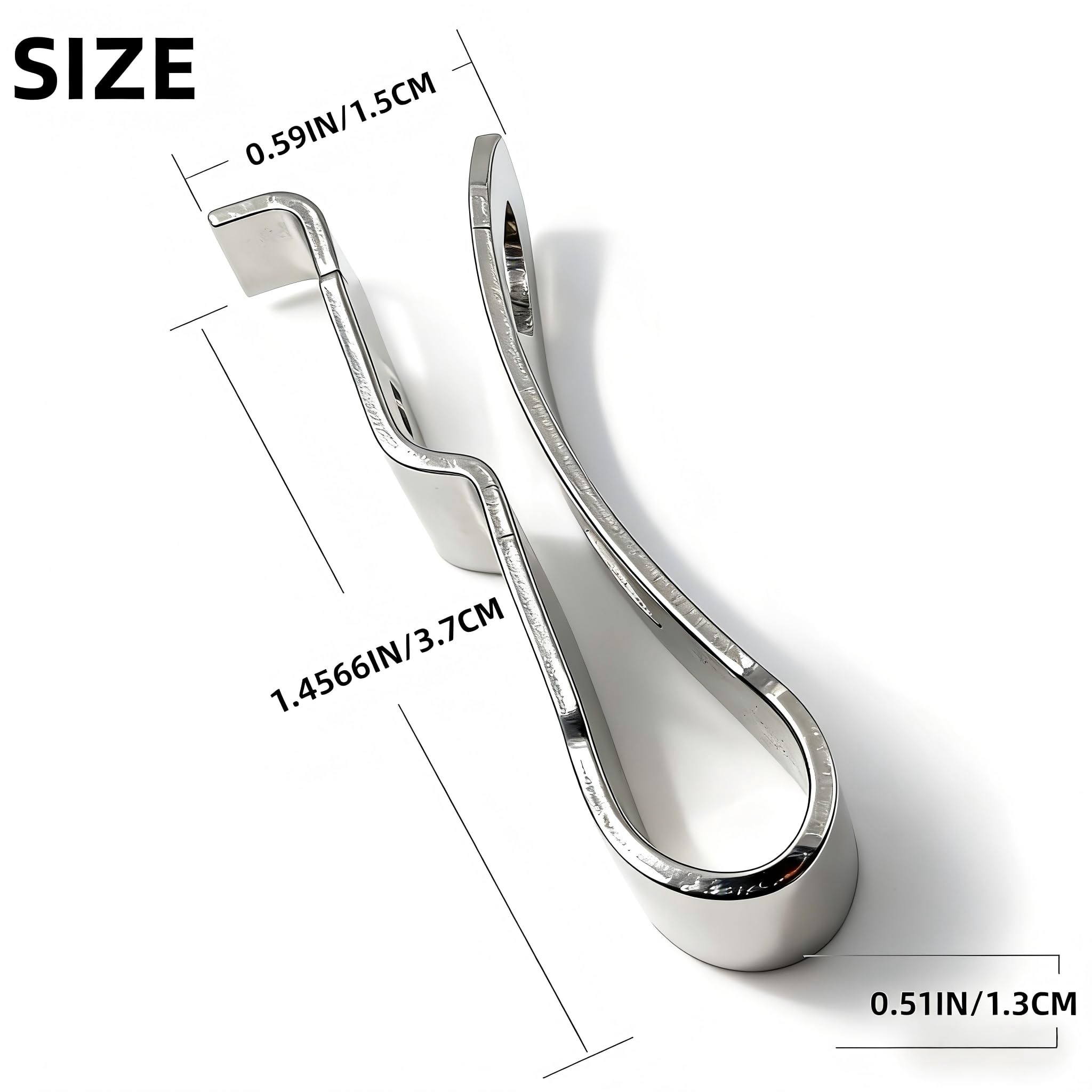 Anbaiyi Belt Hook Clip For Milwaukee M12 Tools – 4-Pack 304 Stainless Steel, Rust-Proof
