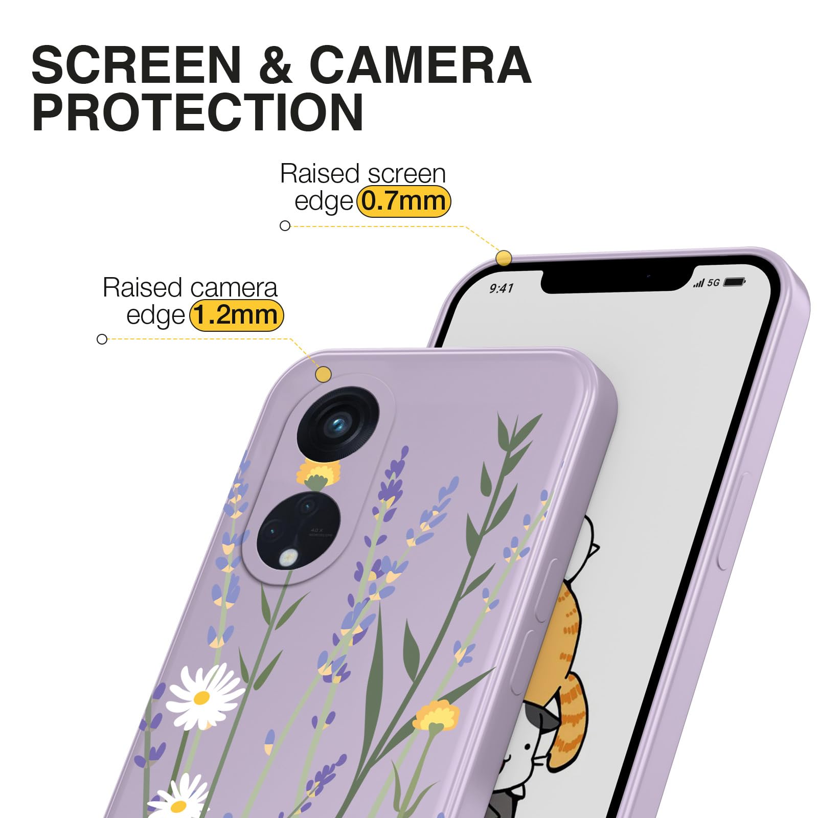 XINYEXIN Clear Cover per Oppo Reno8 T/Reno 8T Motivo Astronauta Custodia Trasparente Antiurto Morbido TPU Bumper Case - A11
