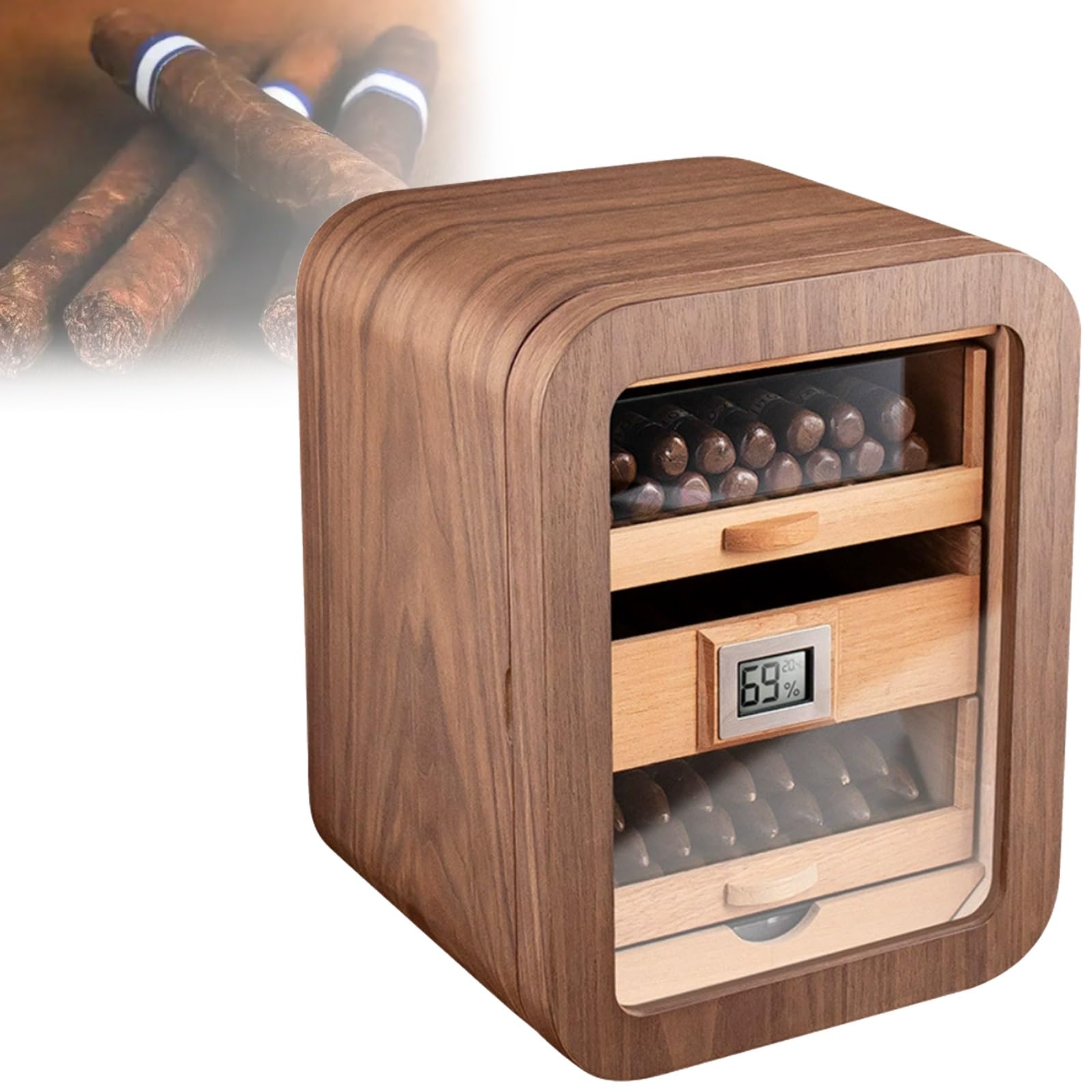 zigarre aufbewahren Tsampa Zigarren-Humidor-Schrank Mit KüHlung (Kann 110 Zigarren Aufbewahren),Regale Aus Zedernholz, Intelligente Konstante Temperatur, Heizungs-/Feuchtigkeitskontrollsystem(Brown,WithoutSkylight) Home & Kitchen Filz Aufbewahrungsrolle Ohrringe Filz-Schmuck-Organizer Keks Dose Frische Kulturpilze geschnitten:500g