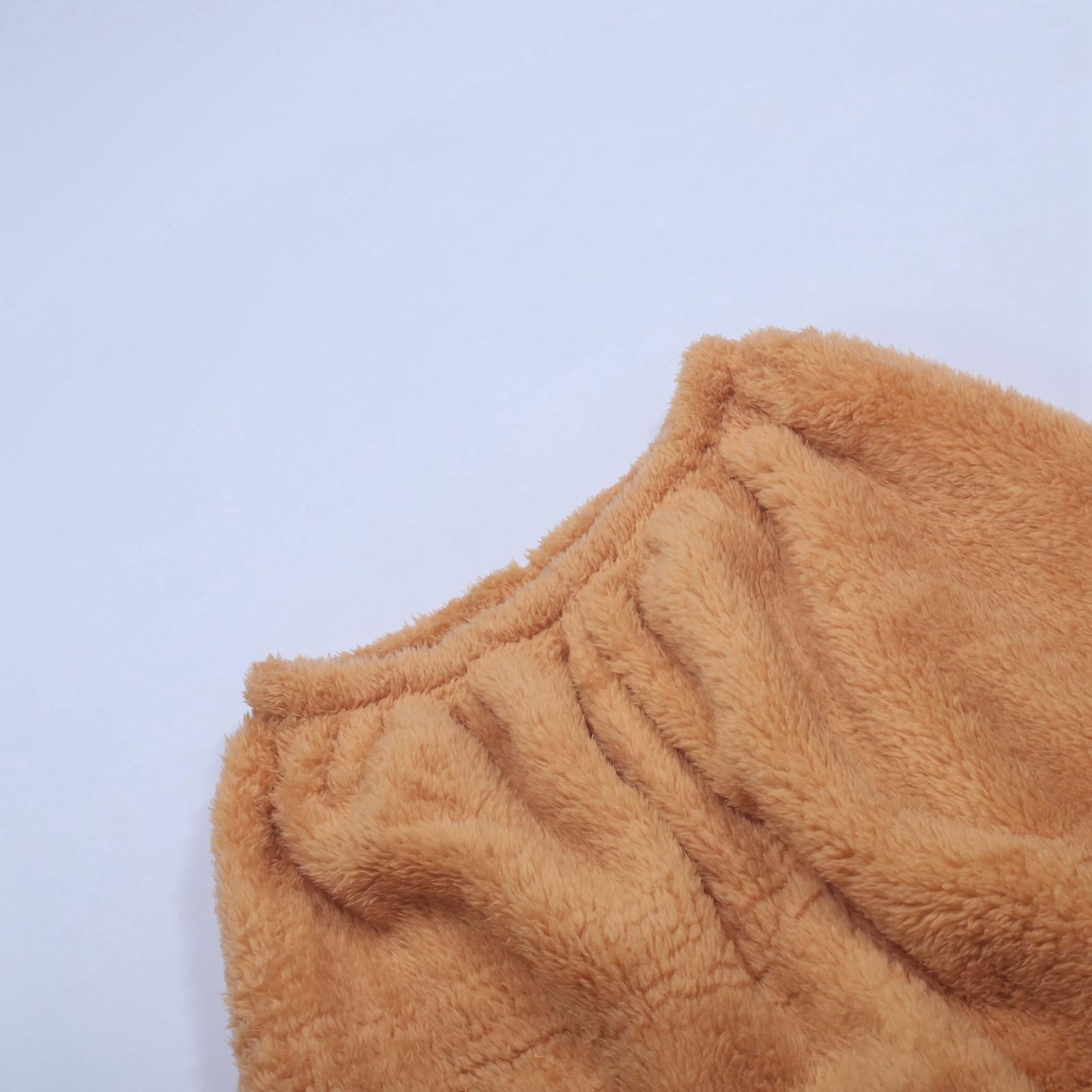 Generisch Morbido pigiama da uomo con tasche termiche, per l'inverno