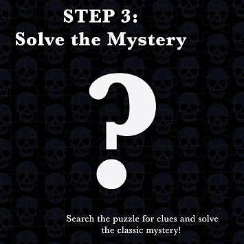 Murder Mystery Party, Classic Mystery Jigsaw Puzzle, Clue, 1,000 Piece Jigsaw Puzzle Based on the Popular Hasbro Board Game