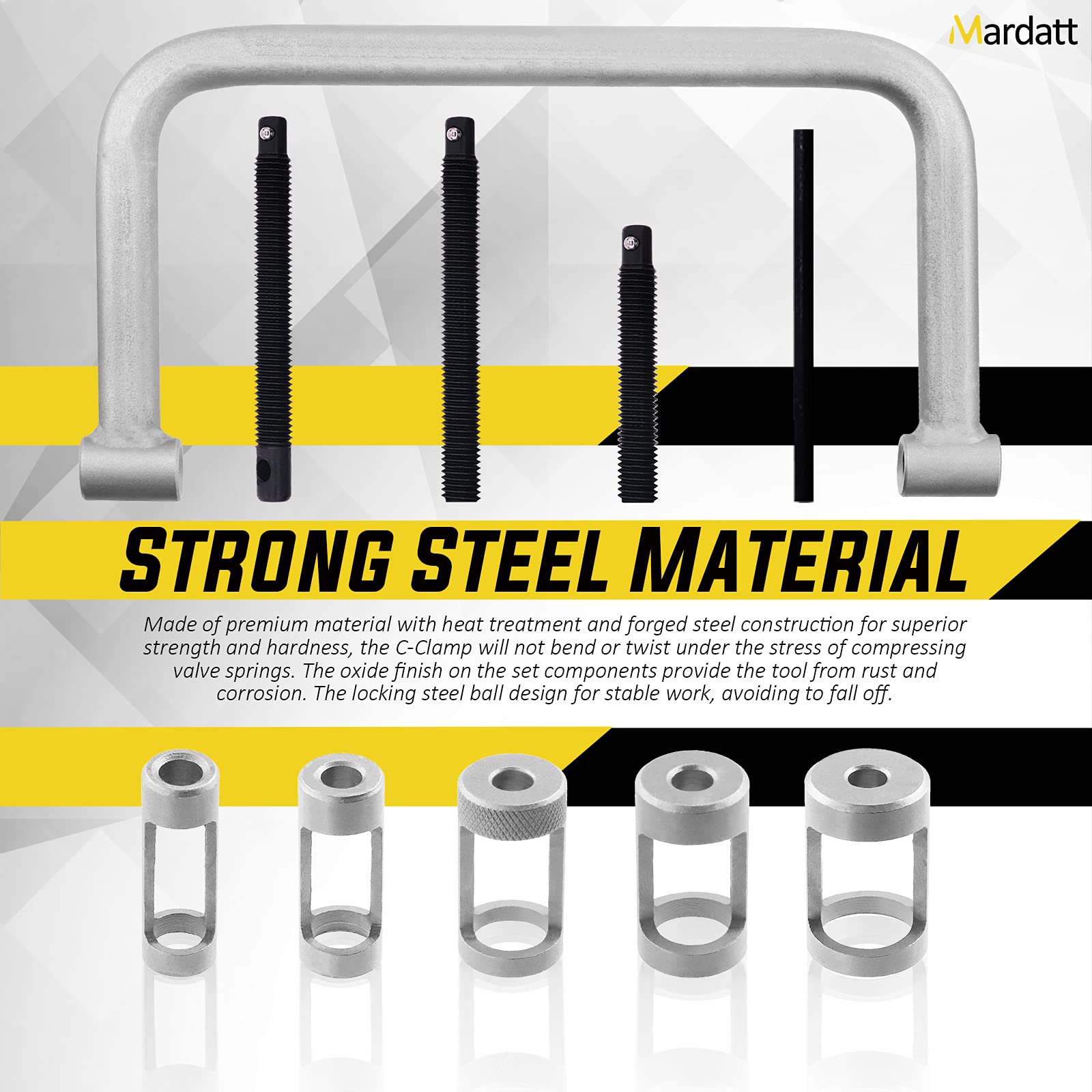 Set Compressori Molle Valvole Tanstic 12 Pezzi - Con Lapper Valvole Per Auto, Moto E ATV - Foto 10