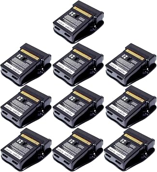 10 Pack 3.8V 6600mAh Replacement Battery Pack for Trimble TSC2 Controller, TDS Ranger 300,500 Data Collector, Trimble B07B4SN5FD 39392848 Battery