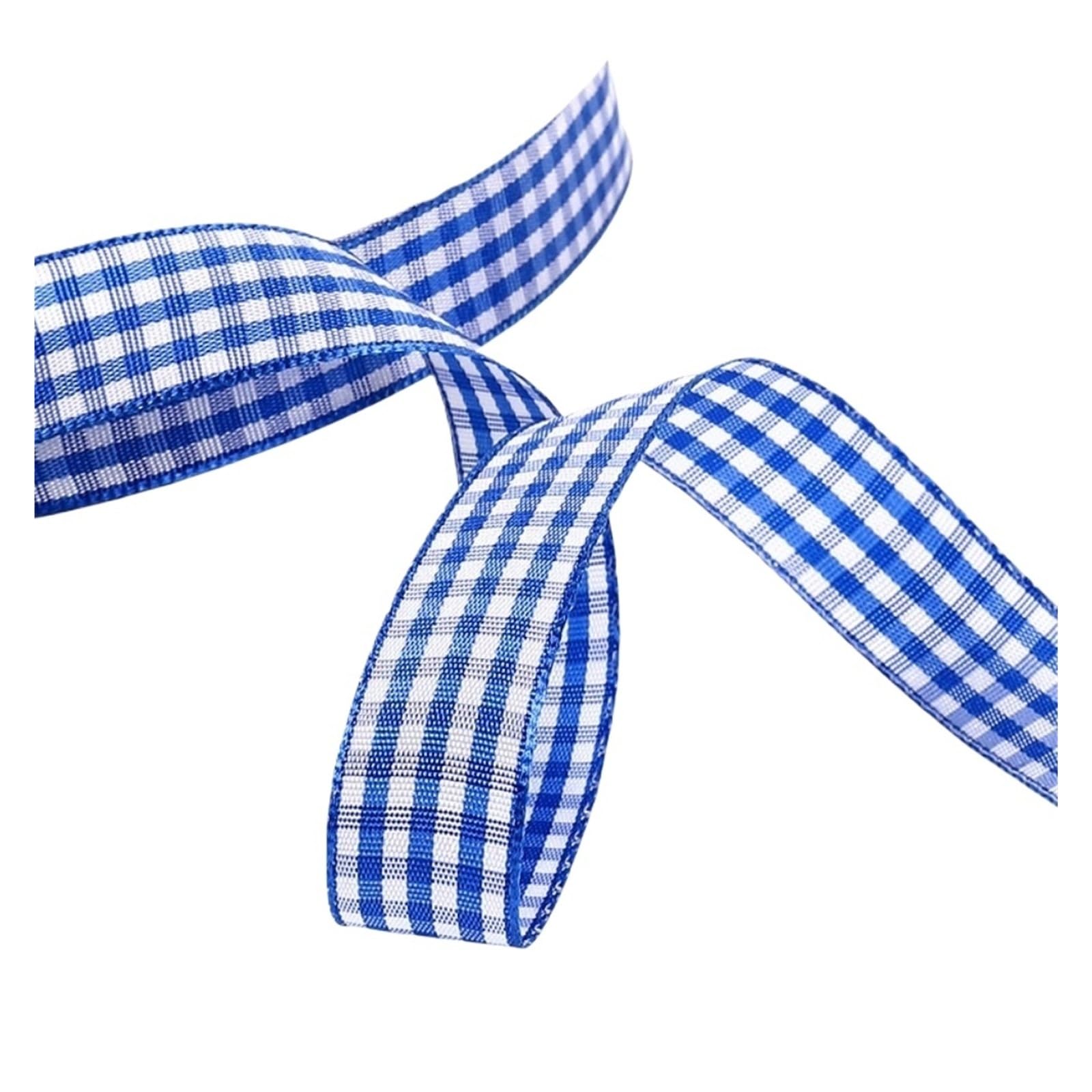 Selbstgewebtes Gingham-Band