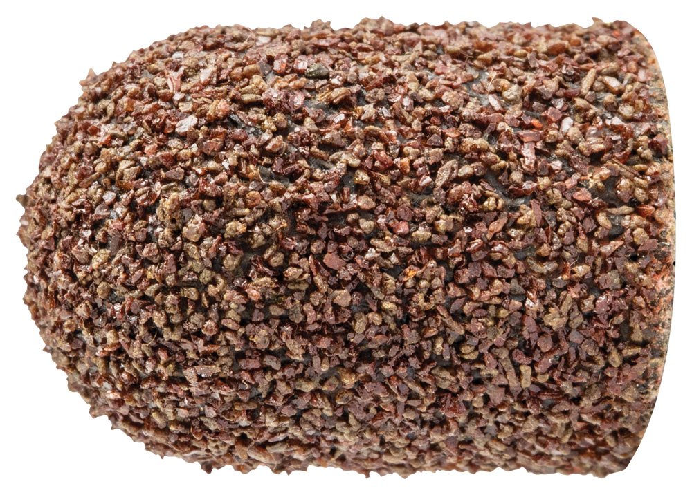 PFERD 46044 Policap Abrasive Cap, Shape C, Aluminum Oxide A, 3/8