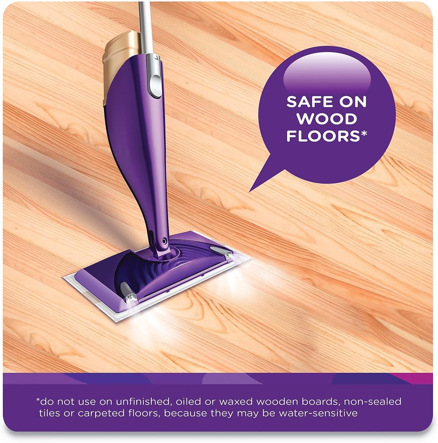 Swiffer 77133 WetJet System Cleaning-Solution Refill, Blossom Breeze Scent, 4/Carton