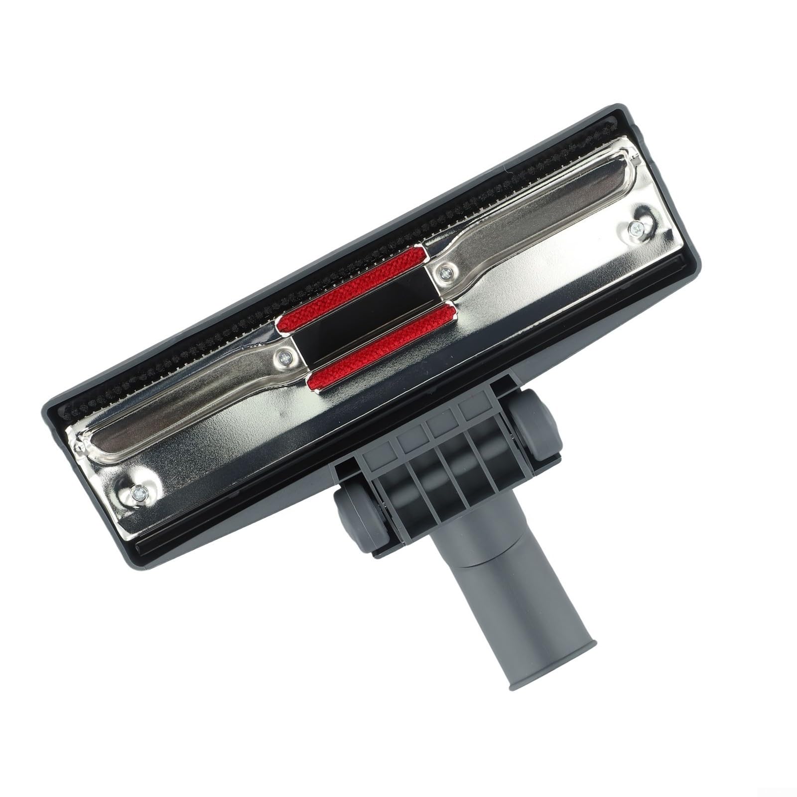 35mm Floor Tool Brush Head with Wheels Compatible for Hoover and VAX-Vacuum Cleaners, Retractable Bottom Brush for Hard Floor and Carpet Cleaning, Grey, Fits 35mm External Rod