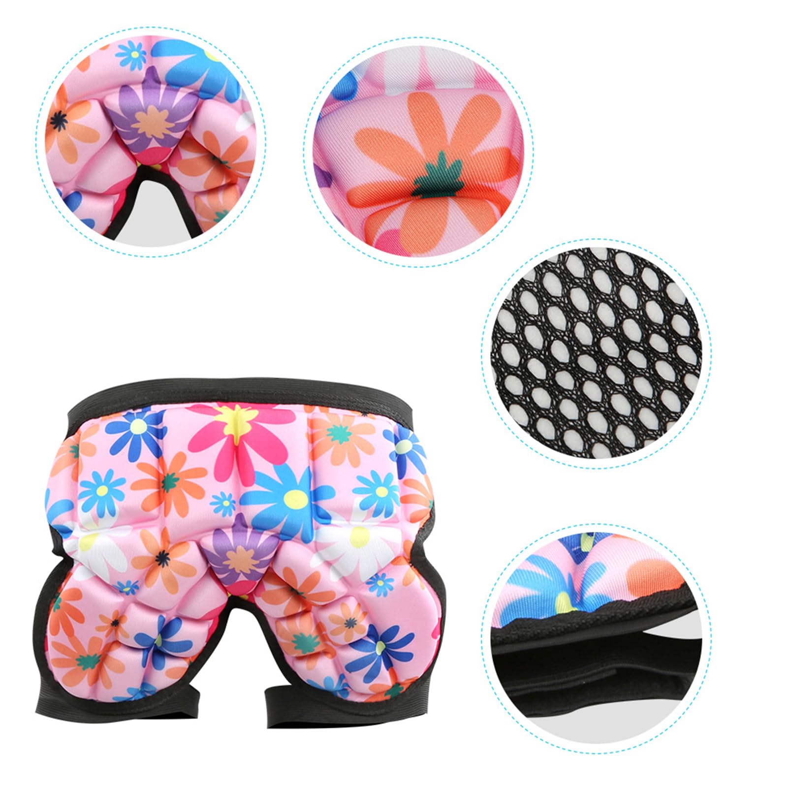 Pantaloncini Imbottiti BORDSTRACT Bambini - Protezione Fianchi E Inguine, Per Snowboard, Pattinaggio, Ciclismo - Foto 9