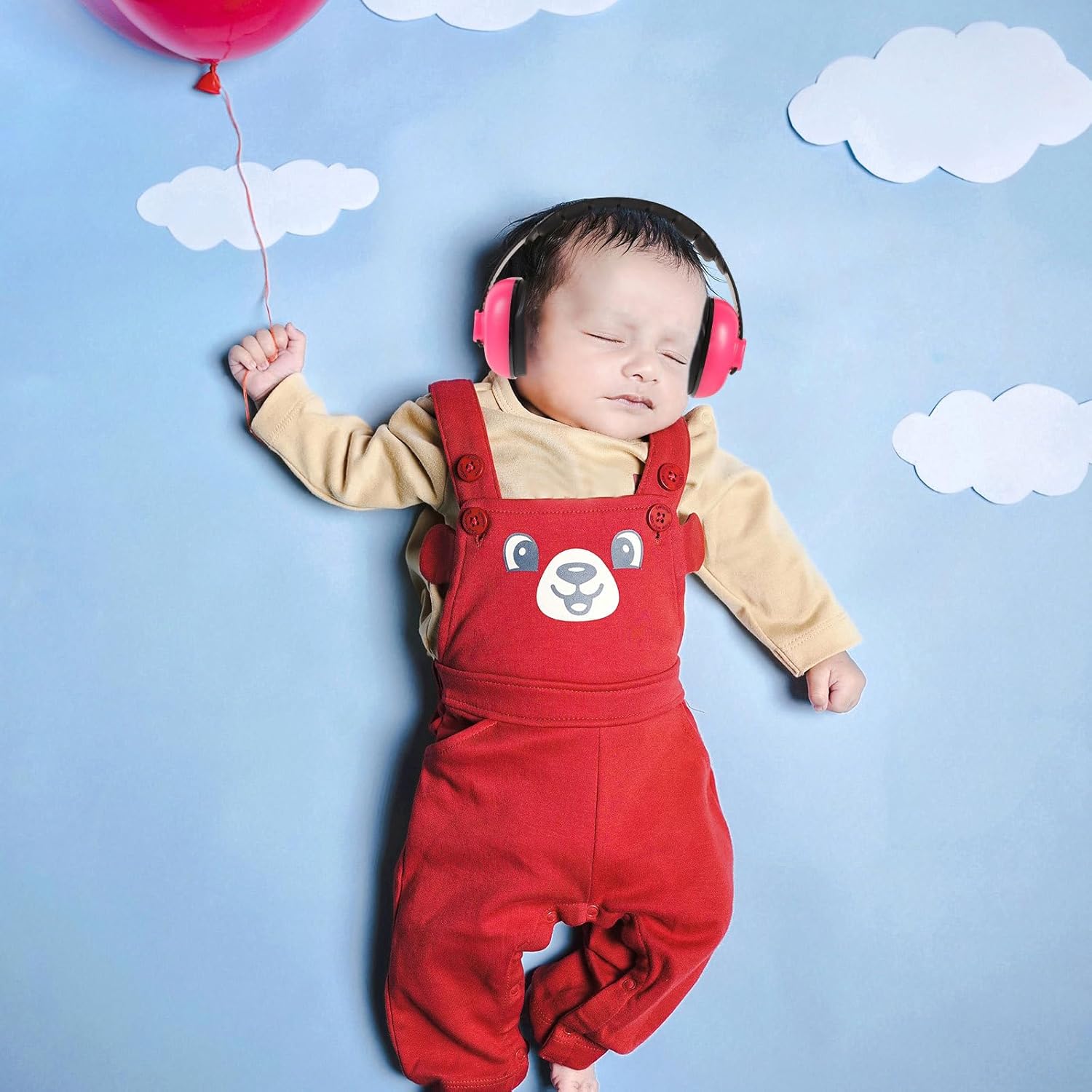 Noise Cancelling Ear Muffs for Boys and Comfortable Hearing Protection for Sleep and Noise Reduction Soft Sound Blocking Earmuffs for Boys and Random Color