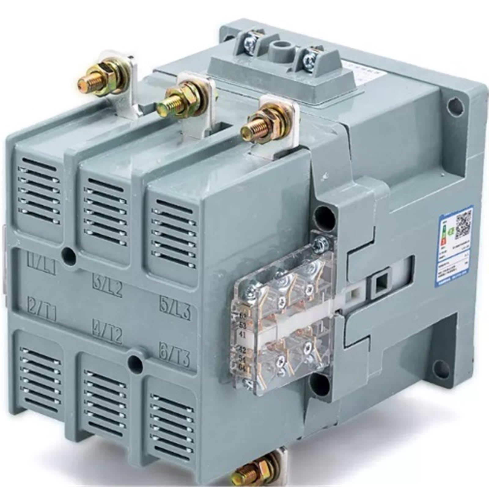 Contacteur CA industriel CJ40 robuste 250 A triphasé de haute durabilité