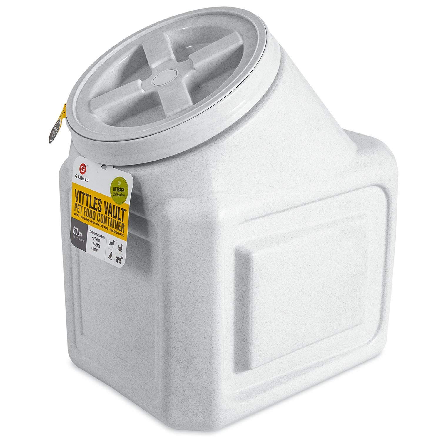 gamma dog food container
