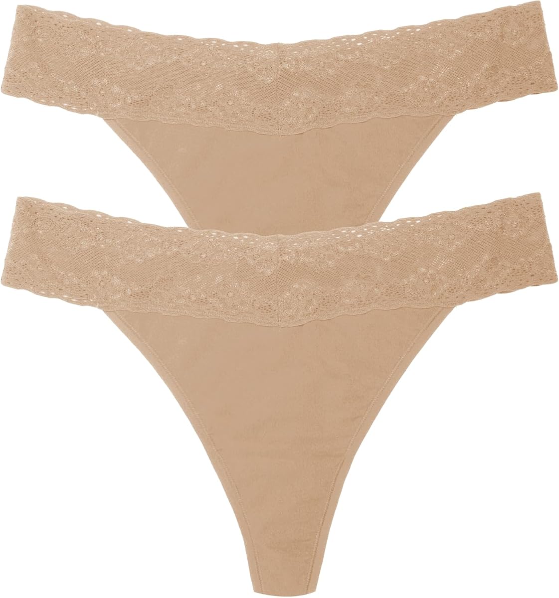 Women's Bliss Perfection One Size Thong 2-Pack 771154P2