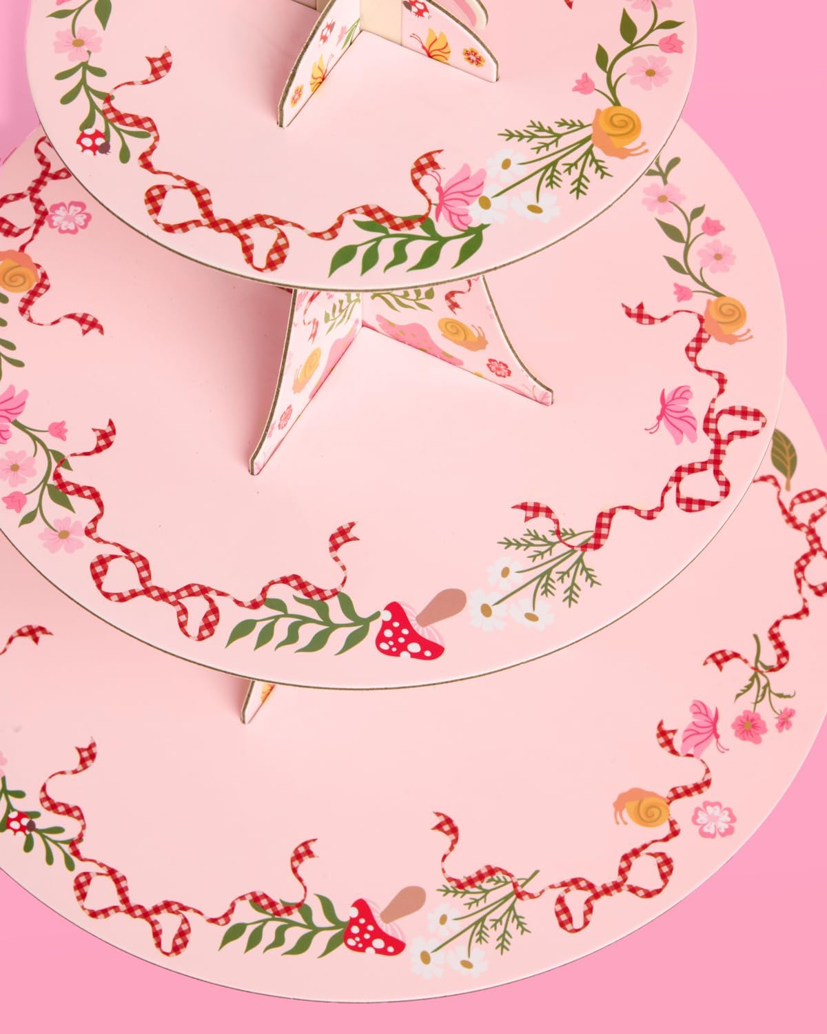 xo, Fetti Garden Fairy Cupcake Tower, 3 Tiers | Butterfly Kids Party Decorations, Tea Party Birthday, Woodland Forest, Enchanted Wonderland, Fairy First Cupcake Stand
