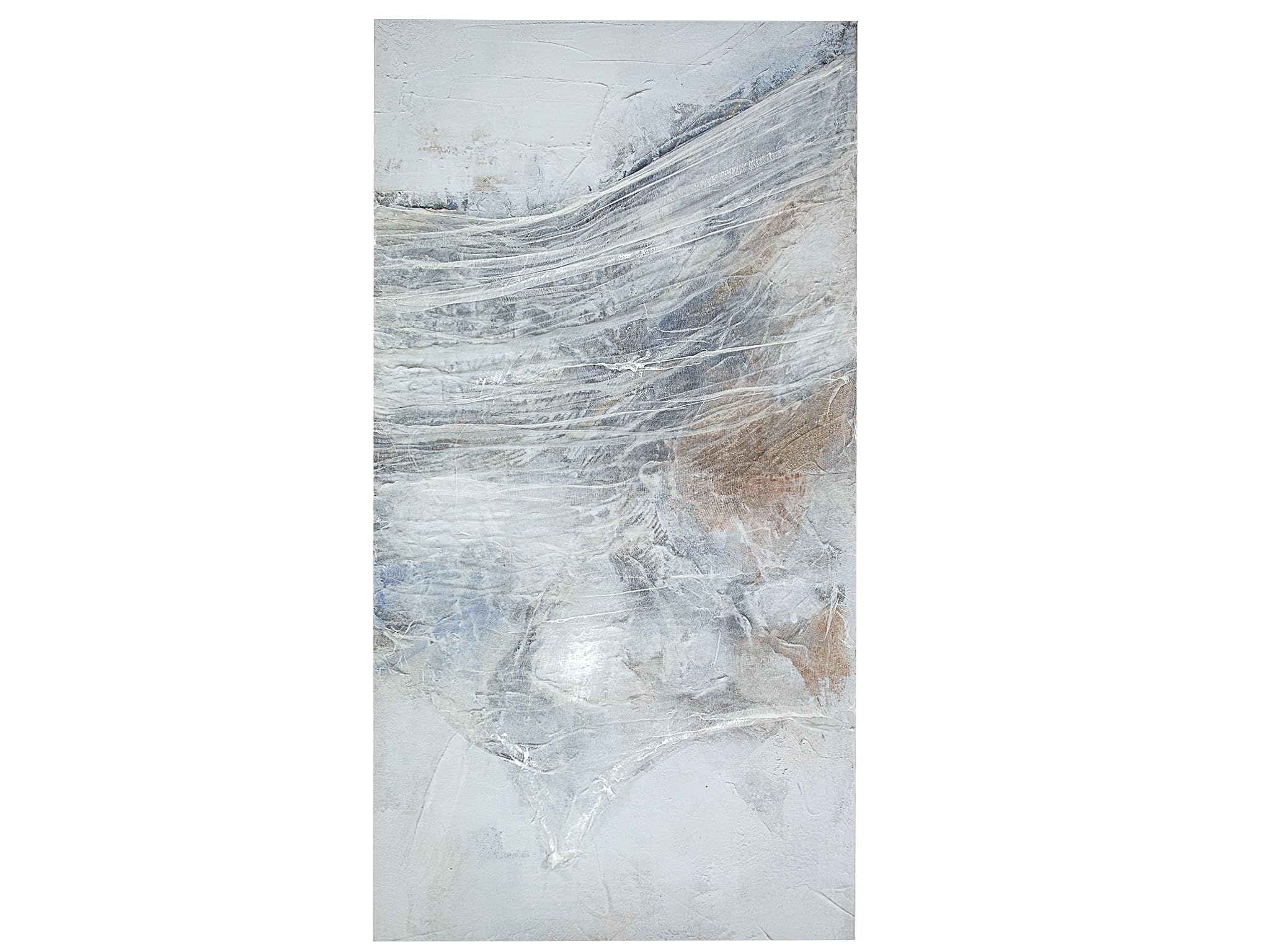 Peinture abstraite à l'huile sur toile pour salon moderne