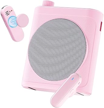 Tearstone Voice Amplifier for Teachers with Bluetooth, Dual Magnetic Mics
