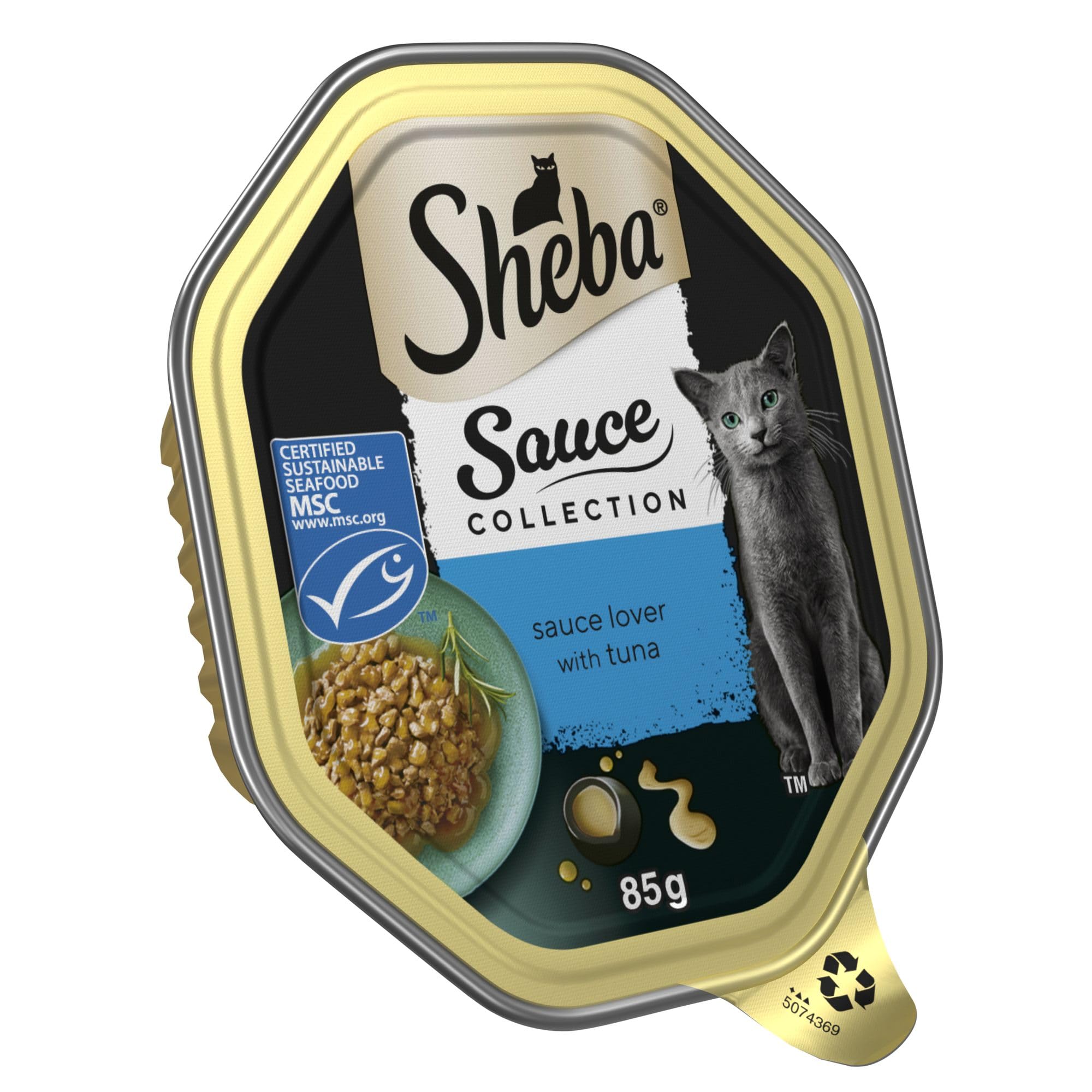 SHEBA Natures Collection Cat Pouches Poultry Collection in Jelly, Pack of 4 X (1