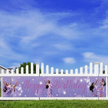 Encanto Princess Isabella Birthday Banner