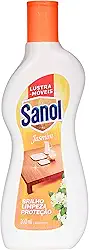 Sanol Lustra Móveis Brilho Prático Jasmim 200 Ml Laranja