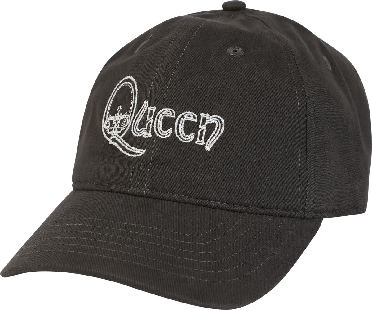 Gorra Queen Amplified Collection Gris Marengo Gorras de Algodón Unisex Estilo Rock 5