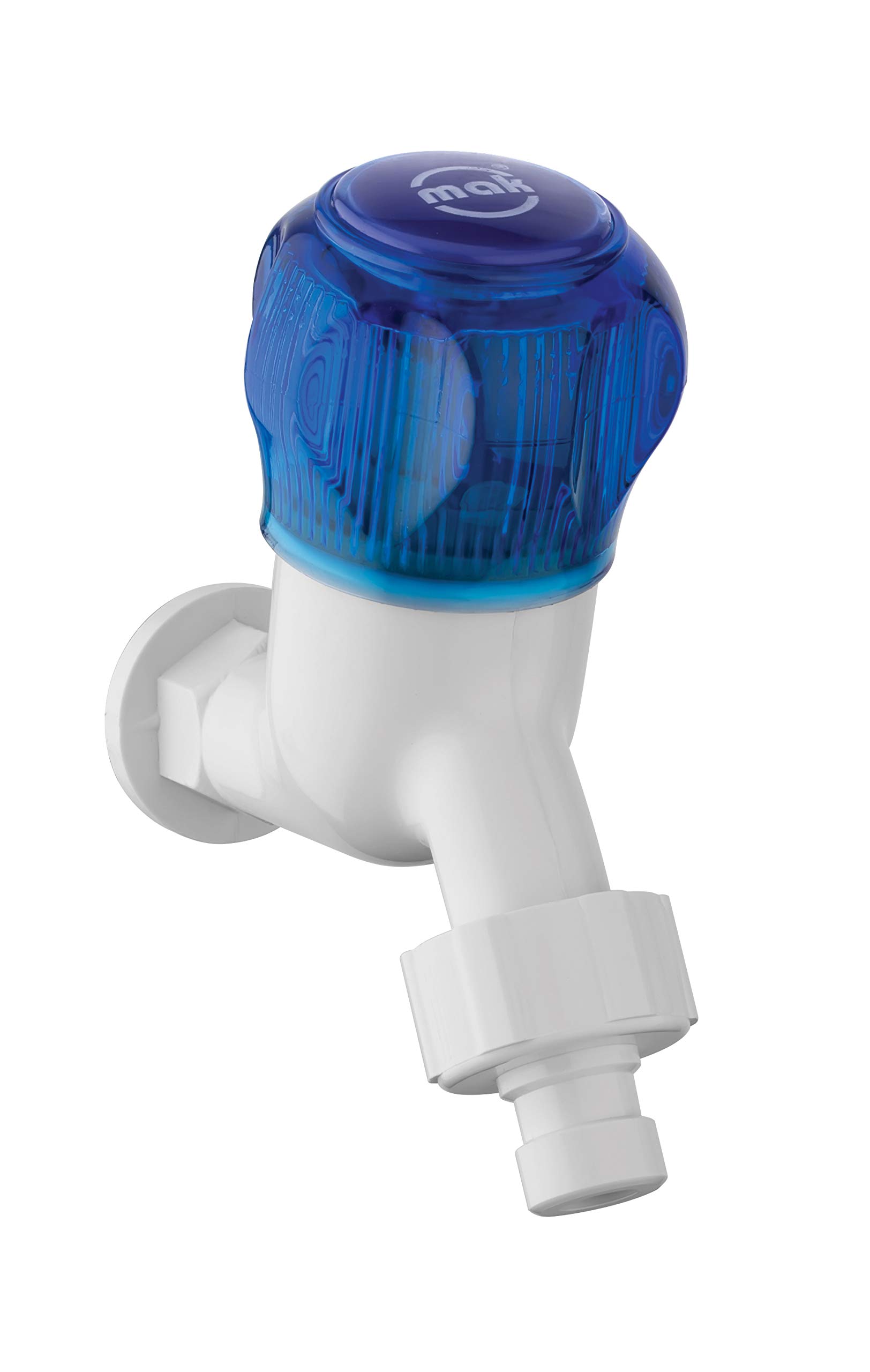 Nixnine Mak ABS Washing Machine Bib Cock Tap with ABS Flange and Water Saving Adapter 1/2 Inch Thread for Hot & Cold Water Bathroom Washing Kitchen (White & Blue) Pack of 1 (B08HX96VJK) Amazon Price History, Amazon Price Tracker
