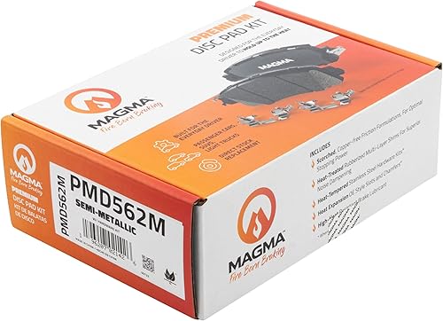 Miniatura 4 de MAGMA Premium PMD562M Pastillas de freno semimetálicas, delanteras