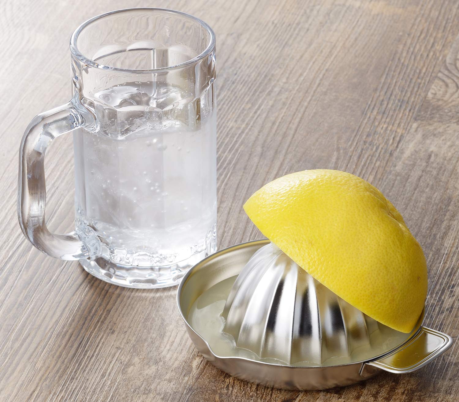 Yoshikawa YJ3248 Squeezer, Stainless Steel, Sour Grapefruit, Drinking at Home, Made in Japan, Izakaya GOODS